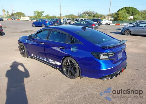 2020 Honda Accord Sport из США, поврежденный, VIN 1HGCV1F3XLA055934